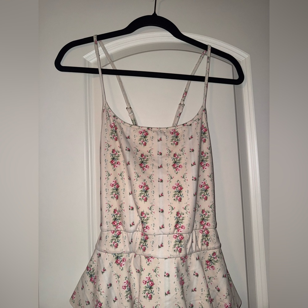 Love Shack Fancy Floral White Dress - Picture 4 of 9